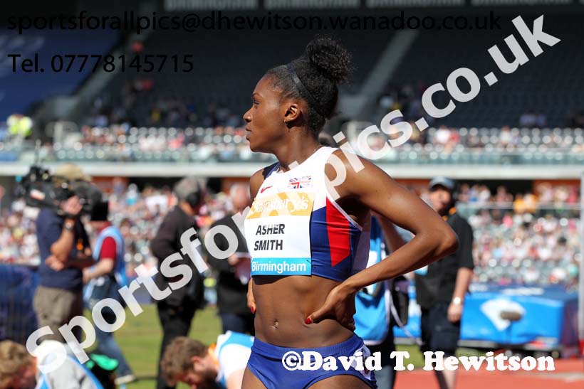 Womens 200 metres, IAAF Diamond League, Birmingham. Photo: David T. Hewitson/Sports for All Pics